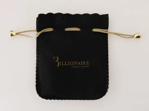 Brown Leather Cardholder Wallet Billionaire Italian Couture
