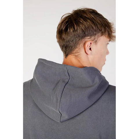 Gray Cotton Hoody Hugo Boss