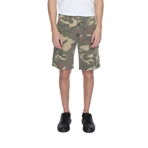 Beige Cotton Bermuda U.S. POLO ASSN.