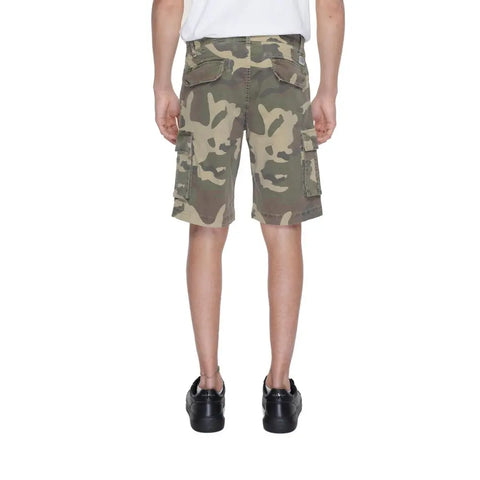 Beige Cotton Bermuda U.S. POLO ASSN.