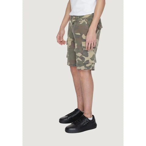 Beige Cotton Bermuda U.S. POLO ASSN.
