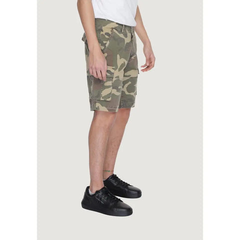 Beige Cotton Bermuda U.S. POLO ASSN.