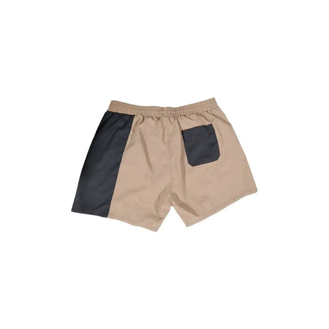 Beige Polyester Swim Brief Hugo Boss