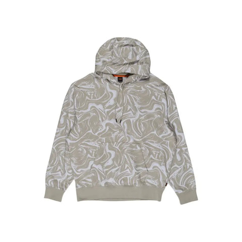 Beige Cotton Hoody Hugo Boss