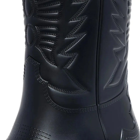 Black Leather Boot Dior