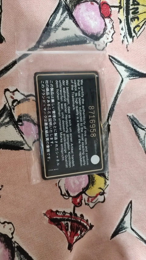 Pink Cruise Collection Parfait Canvas Printed Bag Purse Chanel