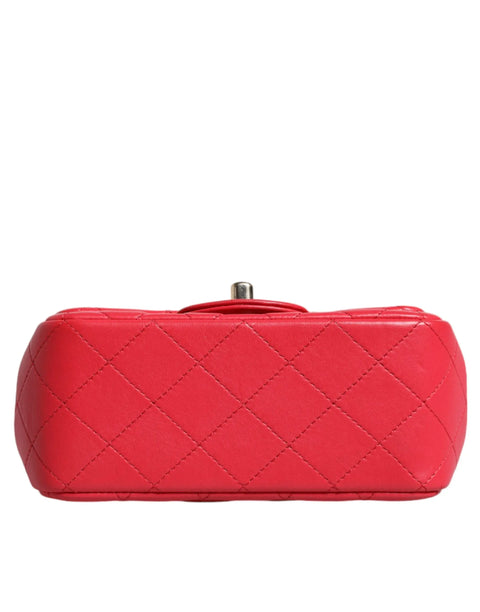 Pink Matelasse Chain Shoulder Lambskin Purse Mini Chanel