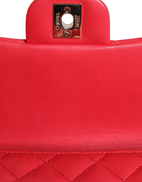 Pink Matelasse Chain Shoulder Lambskin Purse Mini Chanel