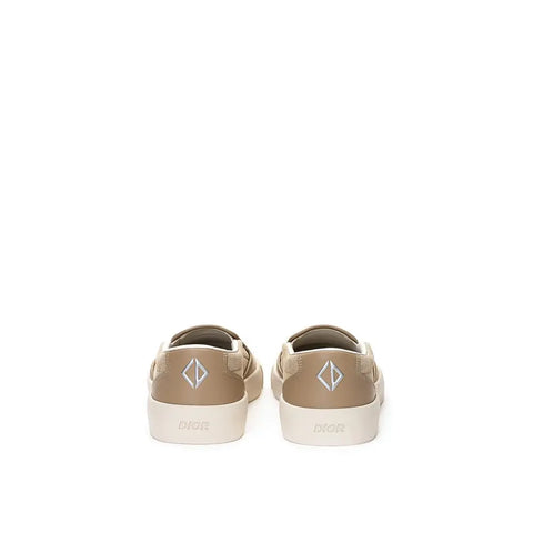 Beige Leather Sneaker Dior