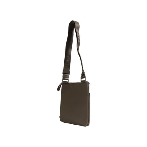 Green Leather Messenger Bag Hugo Boss
