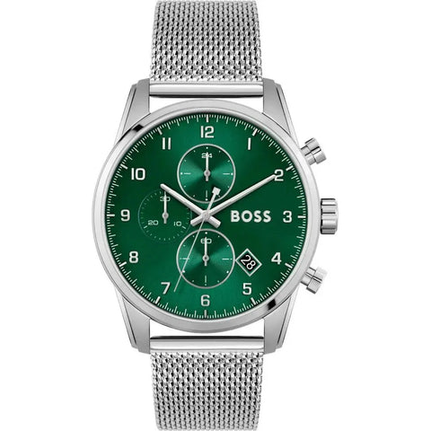 Silver Stainless Steel Watch Hugo Boss