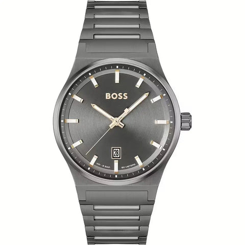 Gray Stainless Steel Watch Hugo Boss