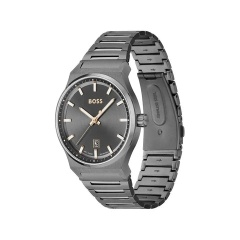 Gray Stainless Steel Watch Hugo Boss