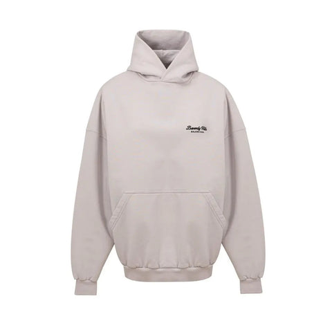 Gray Cotton Hoody Balenciaga