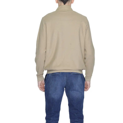 Beige Cotton Jackets & Coat U.S. POLO ASSN.
