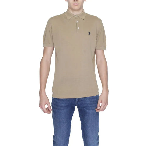 Beige Cotton Sweater U.S. POLO ASSN.