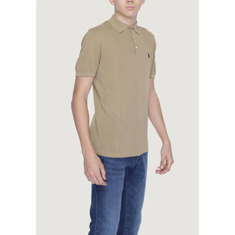 Beige Cotton Sweater U.S. POLO ASSN.