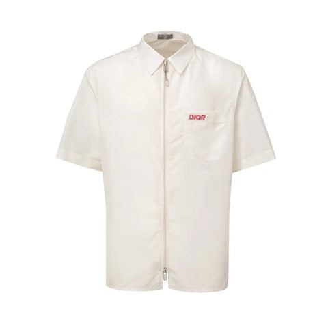 White Polyester Shortsleeve Dior