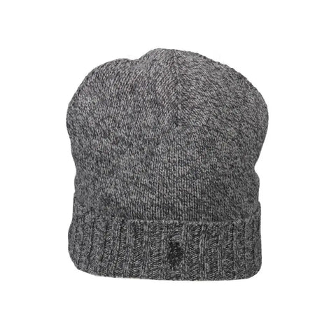 "Black Wool Men Cap" U.S. POLO ASSN.