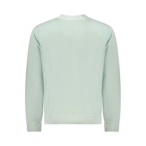 Green Cotton Men Sweater Hugo Boss