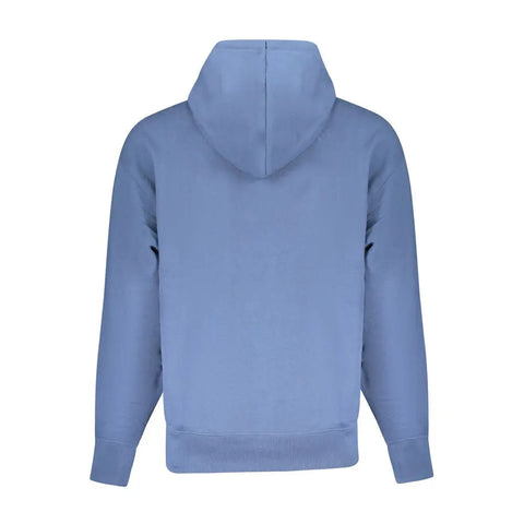 Blue Cotton Sweater Hugo Boss