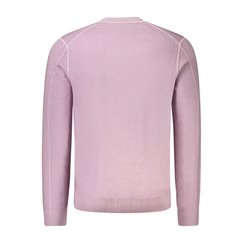 Purple Wool Men Sweater Hugo Boss