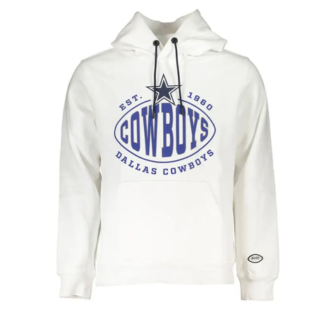 White Cotton Men Sweater Hugo Boss