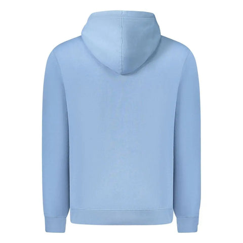Light Blue Cotton Men Sweater Hugo Boss