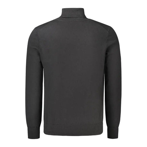 Black Wool Men Sweater Hugo Boss