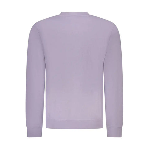 Purple Cotton Men Sweater Hugo Boss