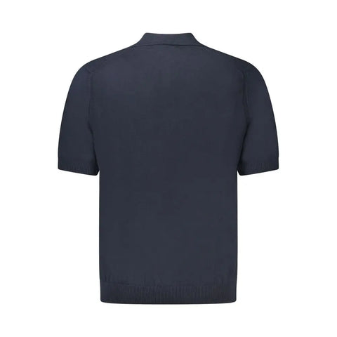 Blue Cotton Sweater Hugo Boss