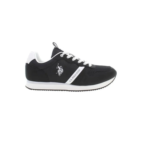 Black Polyester Men Sneaker U.S. POLO ASSN.