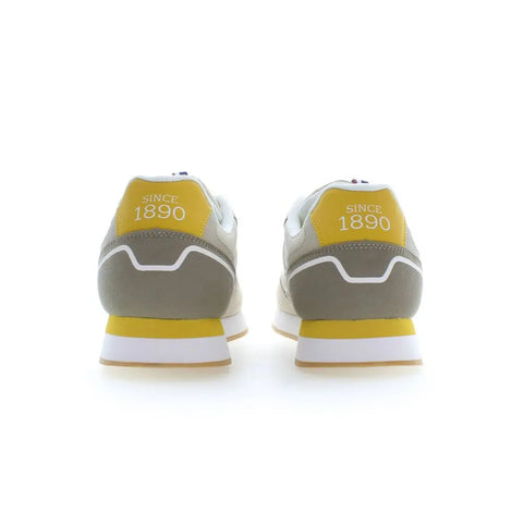 Beige Polyester Men Sneaker U.S. POLO ASSN.