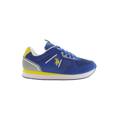 Blue Polyester Men Sneaker U.S. POLO ASSN.