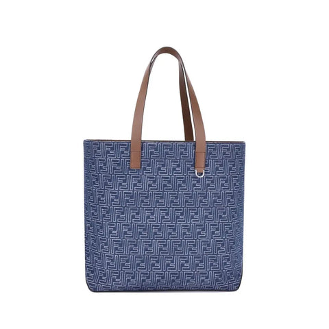 Embroderied denim Tote Bag Fendi