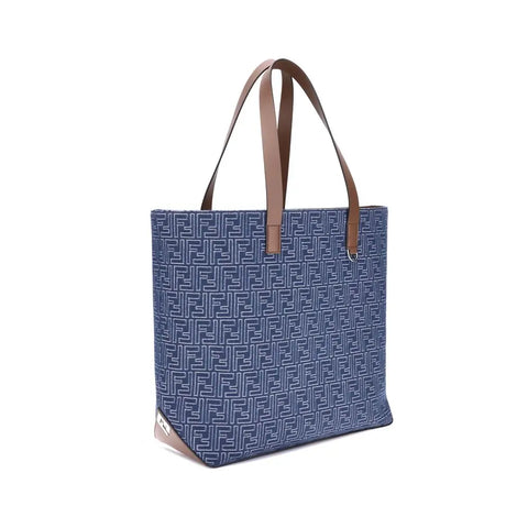 Embroderied denim Tote Bag Fendi