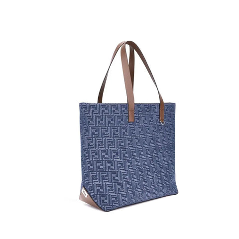 Embroderied denim Tote Bag Fendi