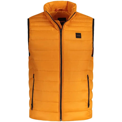 Orange Polyamide Jacket Hugo Boss