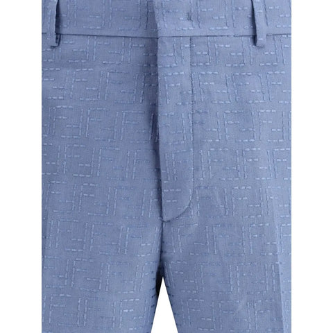 Linen Shorts Fendi