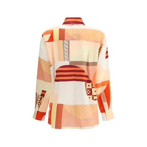 Patchwork Shirt Fendi