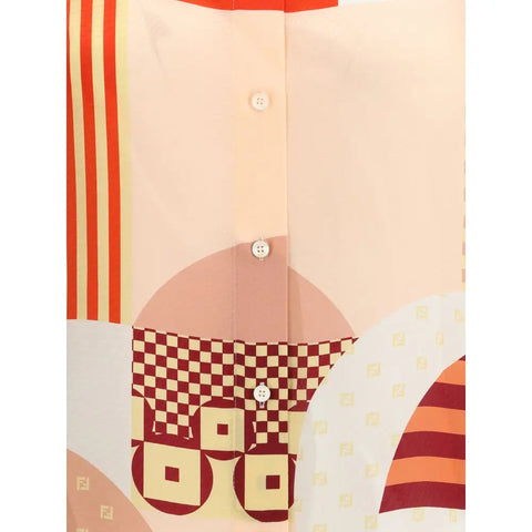 Patchwork Shirt Fendi