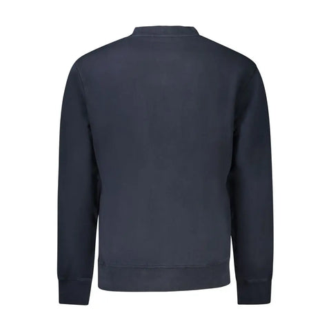 Blue Cotton Sweater Hugo Boss