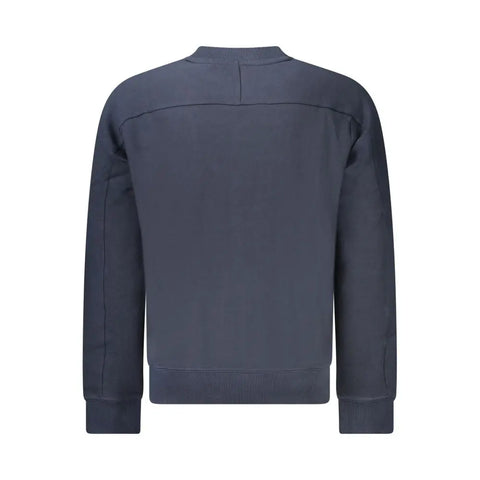 Blue Cotton Sweater Hugo Boss