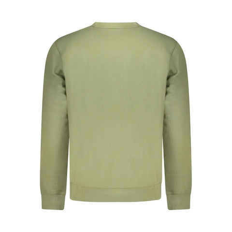 Green Cotton Sweater Hugo Boss