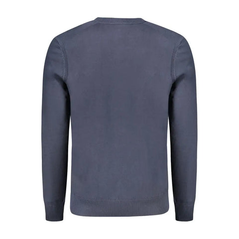 Blue Cotton Sweater Hugo Boss