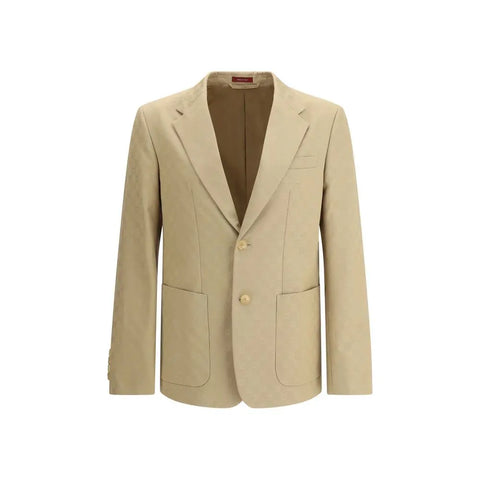 GG jacquard Blazer Gucci