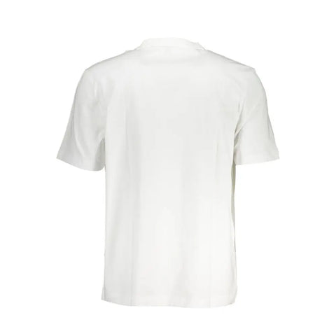 White Cotton T-Shirt Hugo Boss