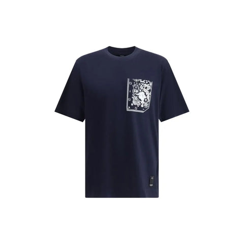 T-Shirt with bandana print pocket Fendi
