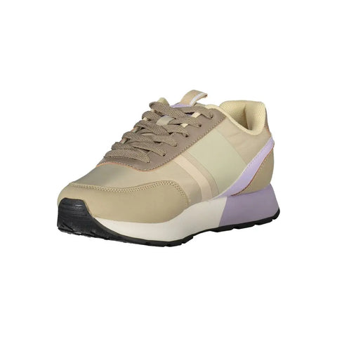 Beige Nylon Sneaker U.S. POLO ASSN.