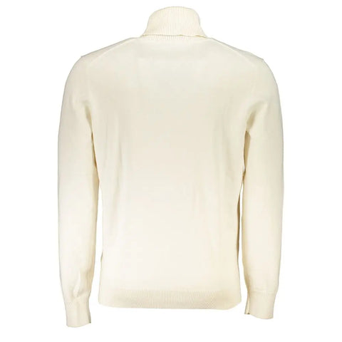 White Cotton Sweater Hugo Boss